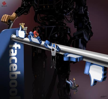 Sad World - Las nuevas ilustraciones satíricas de Gunduz Agayev