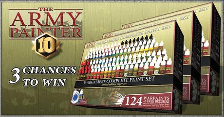 The Army Painter cumple 10 años y hace regalos