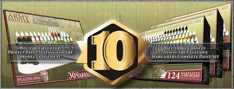 The Army Painter cumple 10 años y hace regalos