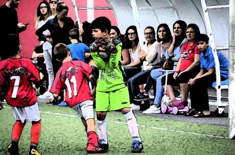 Los guantes de un portero