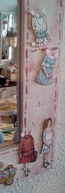 Espejo para recién nacida, Ana, esta vez con Thelma y dec...