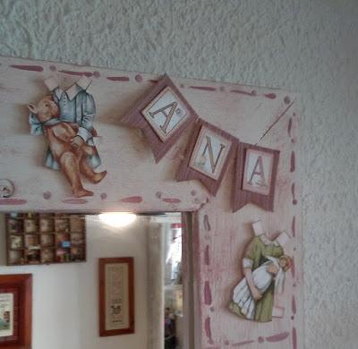 Espejo para recién nacida, Ana, esta vez con Thelma y dec...