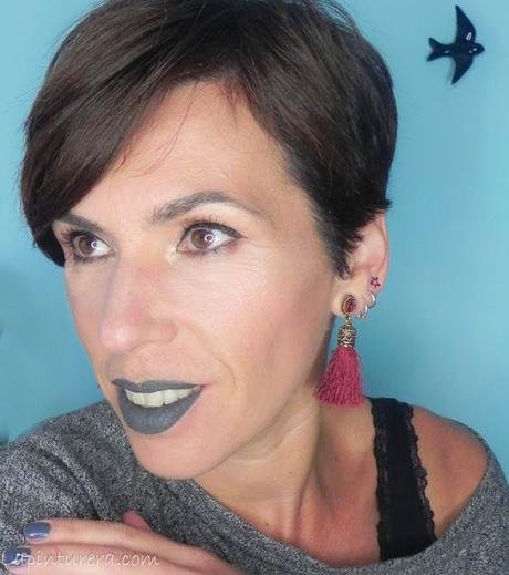 Happyness Boutique: Complementos originales y con glamour 07 pendientes burdeos de flecos