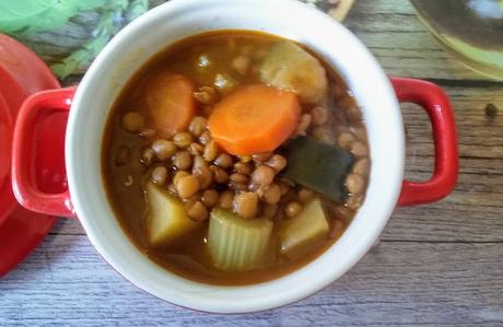 Lentejas con verduras