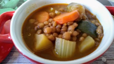 Lentejas con verduras