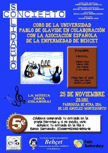 Concierto Solidario del coro de la Upo, “Fair Saturday”