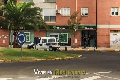 Atraco fallido en la sucursal de Unicaja de Montequinto Atraco fallido en la sucursal de Unicaja de Montequinto