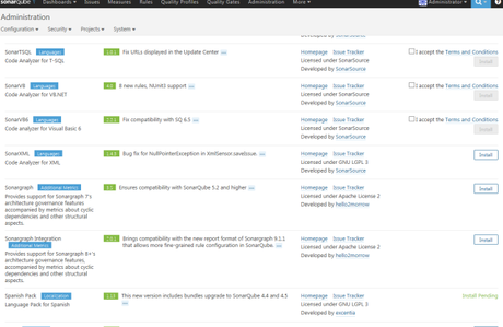 Como cambiar el idioma a español en el SonarQube Como cambiar el idioma a español en el SonarQube