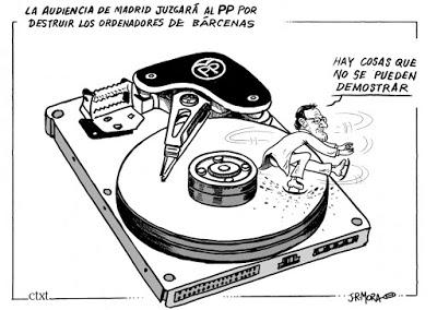 El PP, en el banquillo.