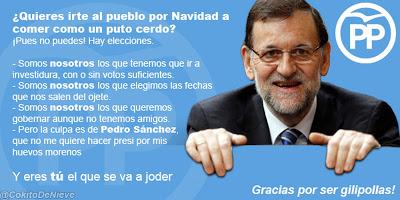 El PP, en el banquillo.