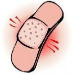 Curita pa los golpes