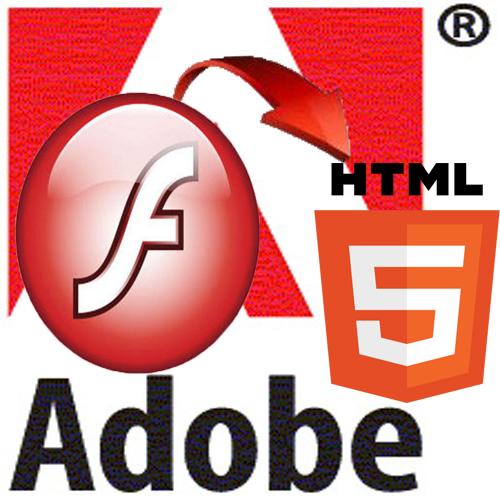 Archivos Flash se convierten en HTML5