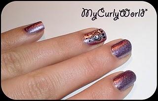 * New Manicure con Purple Diamond de Essence *