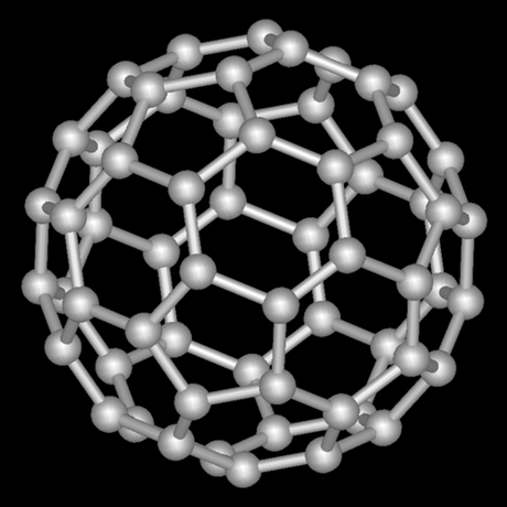 Fullerene-C60 Buckminsterfulereno (C60). Wikipedia