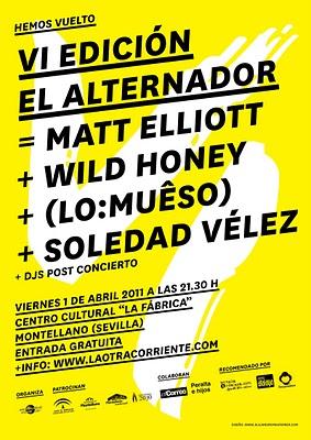 [Notícia] Cartel del festival El alternador 2011