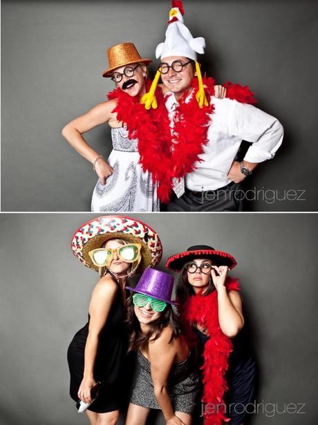 Photobooths y photocall con gafas en bodas y fiestas