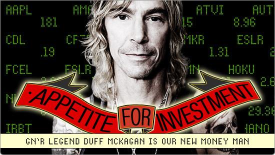 Duff McKagan columnista de economía.