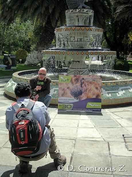 PREMIO “Especies en peligro de extinción” de la Fundación Estás Vivo, La Paz, Bolivia, 1 de marzo de 2011