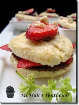 Hamburguesas de Fresas - Postreadiccion