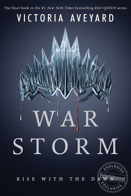 Así es la portada de 'War Storm', cuarto y último volumen de la saga 'La Reina Roja'