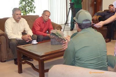 Momentos de Oscar López Rivera en Santa Clara [+ fotos y video]