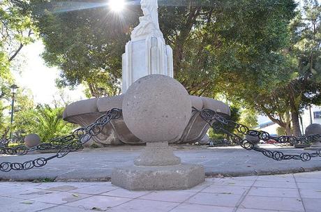 Esferas del Jardín de Tequis fueron nuevamente reparada