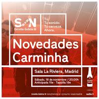 Concierto de Novedades Carminha en La Riviera