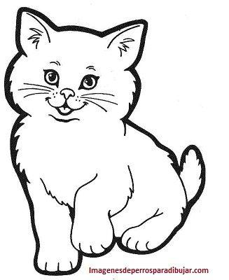 Bonitos dibujos imprimir de y gatos para pintar Paperblog