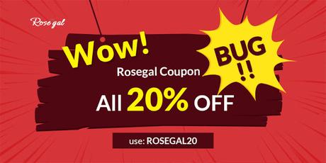 Cupón Descuento Rosegal