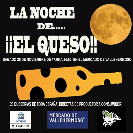 LA NOCHE DEL QUESO EN EL MERCADO DE VALLEHERMOSO:MAS DE 125 VARIEDADES PARA DEGUSTAR