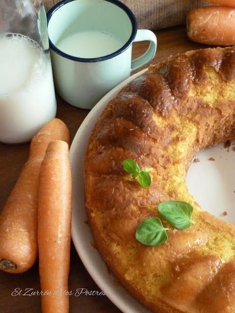 Cake de Zanahorias para Diabético y Celiacos