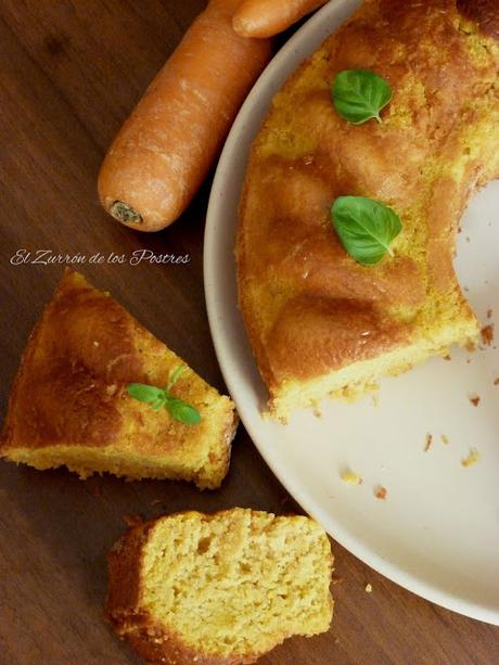 Cake de Zanahorias para Diabético y Celiacos