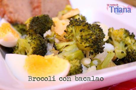 Brocoli con bacalao Brocoli con bacalao