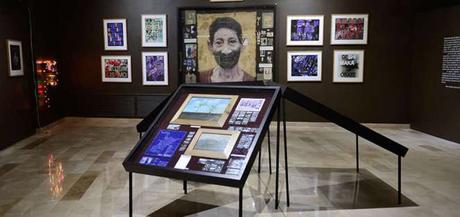 Difícil de leer entre mi luto y mi fantasma – Obra de Marco Alvarado. Difícil de leer entre mi luto y mi fantasma – Obra de Marco Alvarado.