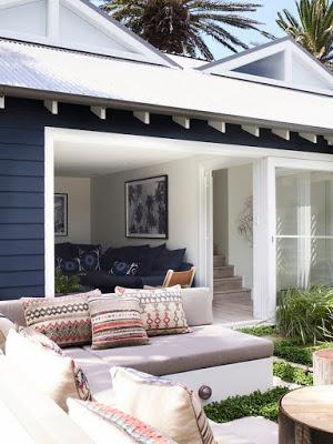 Casa Rustica de Azul intenso al Norte de Sydney