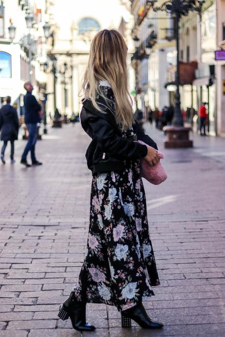 MAXI FLOWER DRESS
