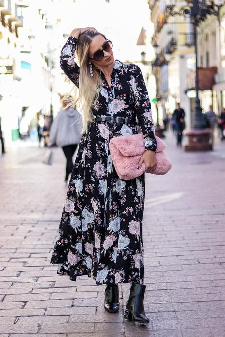 MAXI FLOWER DRESS
