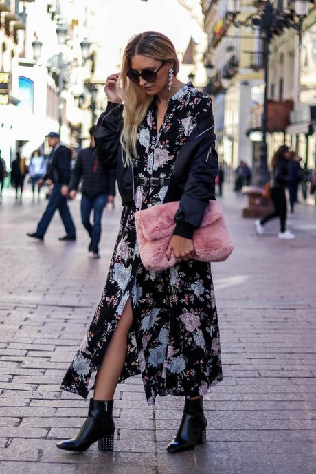 MAXI FLOWER DRESS