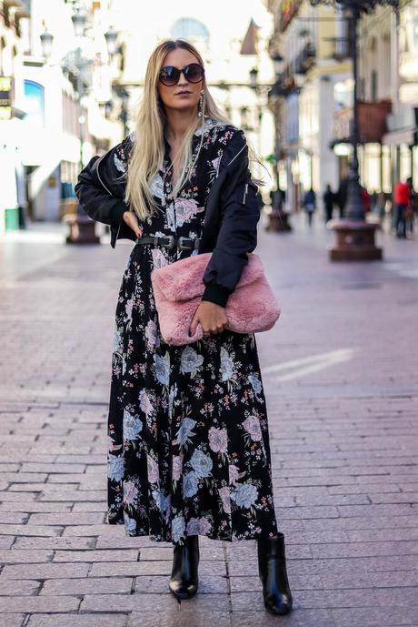 MAXI FLOWER DRESS