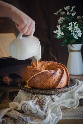 Bundt cake de dulce de leche