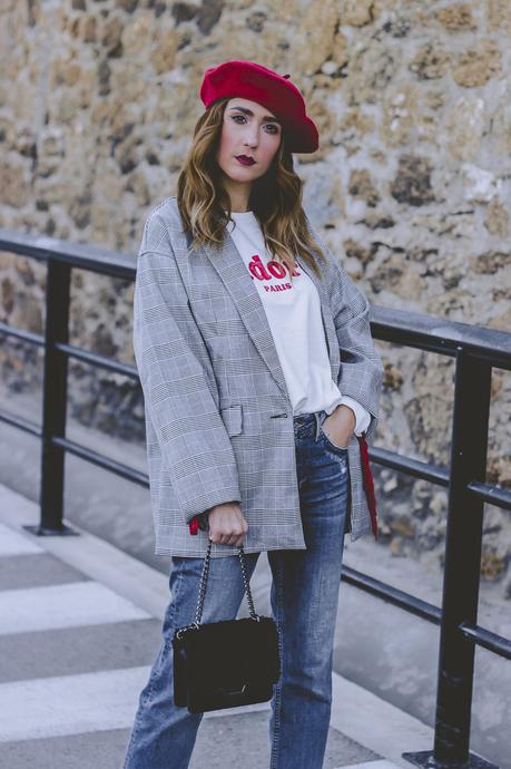 PRÍNCIPE DE GALES+ROJO=SUPER TRENDY