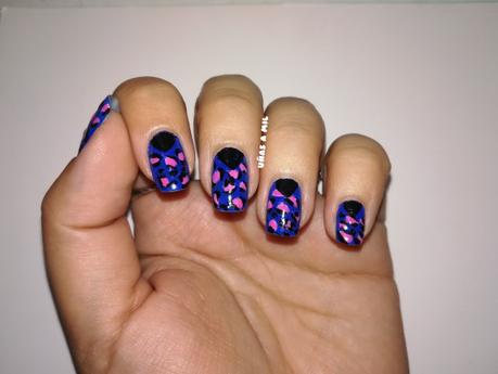 Diseño de uñas con animal print