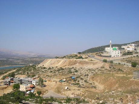 El pueblo de Eilabun (Israel), donde fueron descubiertos los antiguos establos subterráneos 