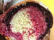 Neapolitan plum cake. bizcocho diferente