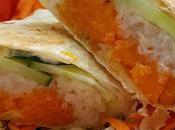 Wraps batata arroz integral