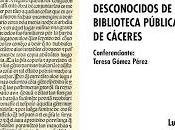 Incunables Biblioteca Pública Cáceres