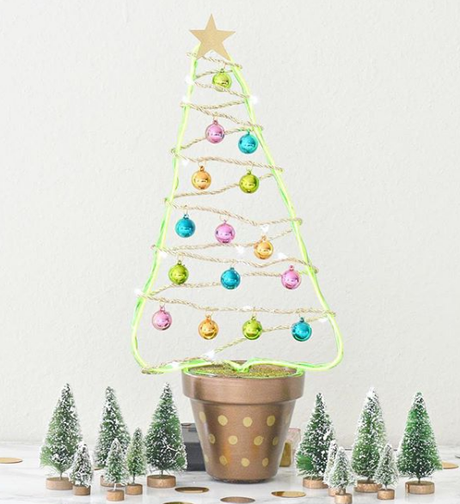 20 DIY Árboles de Navidad Creativos