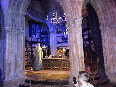 Despacho del profesor Dumbledore en Hogwarts