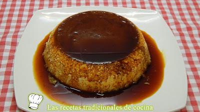 Receta fácil de quesillo o flan de leche condensada