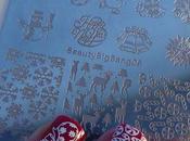 Nail Xmas Christmas Stamping Plate